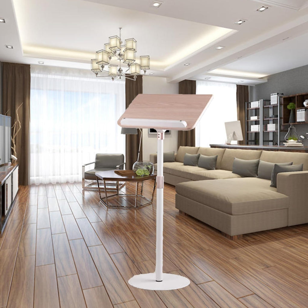 Adjustable 360° Reading Stand Versatile Support for Office & Kitchen Perfect for School Use 130cm Height Color1 Enhance Your Reading Experience!