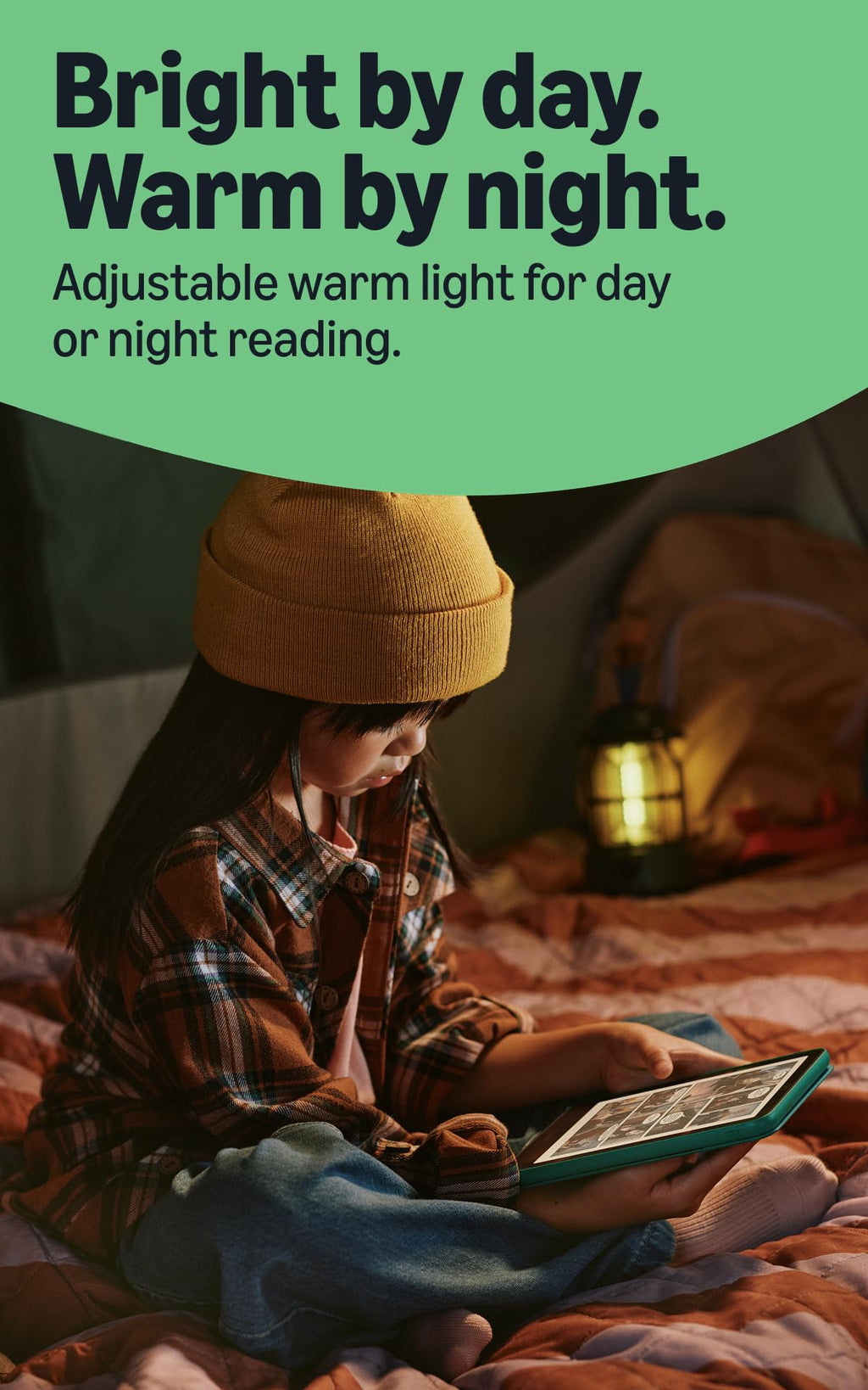 Amazon Kids Kindle Colorsoft 16GB (newest model), Thinner and lighter, 7" color display, Weeks of battery, Includes 1 year of books and Desert Dash cover