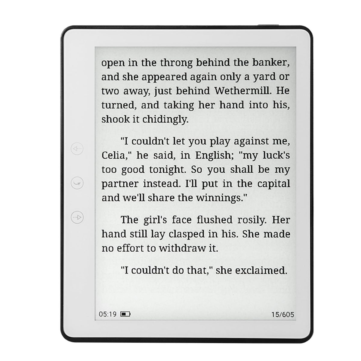 Generic 5.76 Inch Digital Book Reader Slim Design with Weeks Battery Life for Avid Readers on the Move (1G+16G)