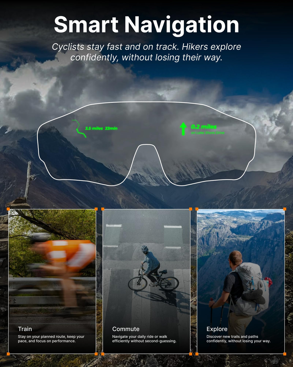 Zenith HUD Sports Glasses for Cycling and Hiking
