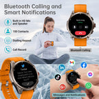 SOUYIE Smartwatch for Men GPS Fitness Tracker Bluetooth Call 15-Day Battery