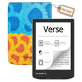 PocketBook Verse E-Reader with Flip Cover | Eye-Friendly 6'' E-Ink Carta™ HD Touchscreen | Adjustable SMARTlight | Up to 1 Month of Battery Life| E-Book Reader in Bright Blue