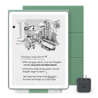 Amazon Kindle Scribe Essentials Bundle - Amazon Kindle Scribe (64GB) , Premium Pen, Plant-Based Leather Folio Cover-Graphite & Power Adapter