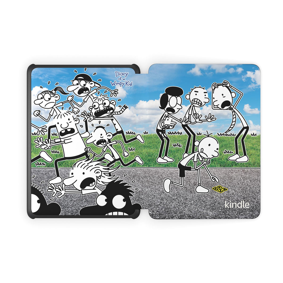 Kindle Paperwhite Kids Essentials Bundle including All-new Kindle Paperwhite Kids (16GB) - The Diary of a Wimpy Kid and Power Adapter