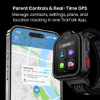 TickTalk 6 Kids SmartWatch with GPS Tracker, Calls, Texts, & SOS Ages 3-12