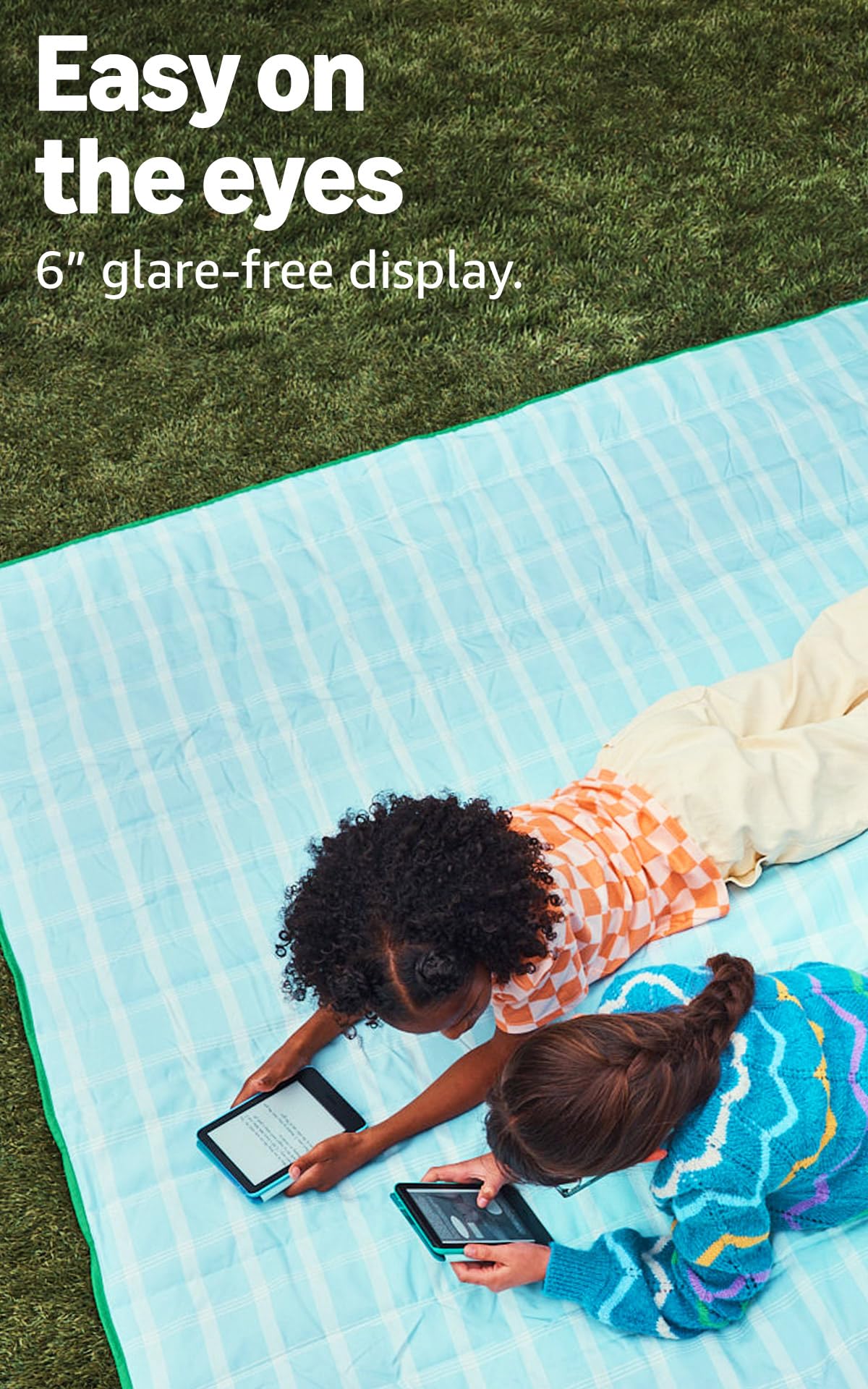 Amazon Kindle Kids 16GB (2024 model) - If it breaks, we will replace it, includes ad-free books and cover, with glare-free display, fast page turns - Space Whale