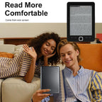Luocute Portable Ebook Reader 6 Inch Ink Screen, 8GB Storage