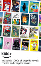 Amazon Kindle Paperwhite Kids 16GB (2024 model) – large 7" glare-free display – Kids read an average of 1+ hour per day with Kindle – Cyber City