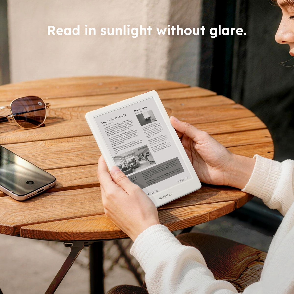 Neo 2 eReader, 6" E Ink Carta 1300, 300 PPI, Octa-Core, Glare-Free