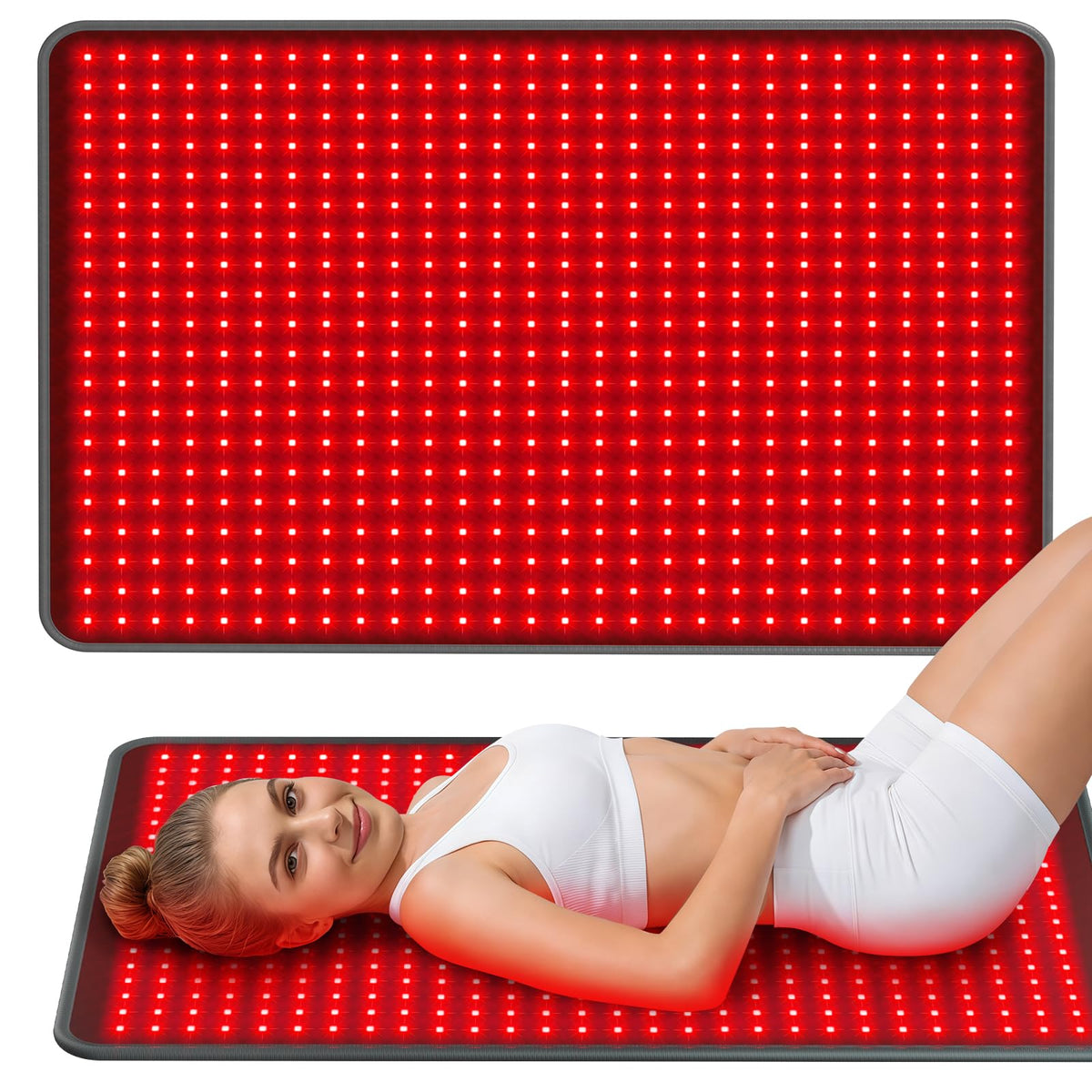 Comfytemp Red Light Therapy Pad for Body, 41.5'' x 26'', 660nm & 850nm