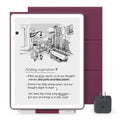 Amazon Kindle Scribe Essentials Bundle - Amazon Kindle Scribe (32GB) , Premium Pen, Premium Leather Folio Cover-Fig & Power Adapter