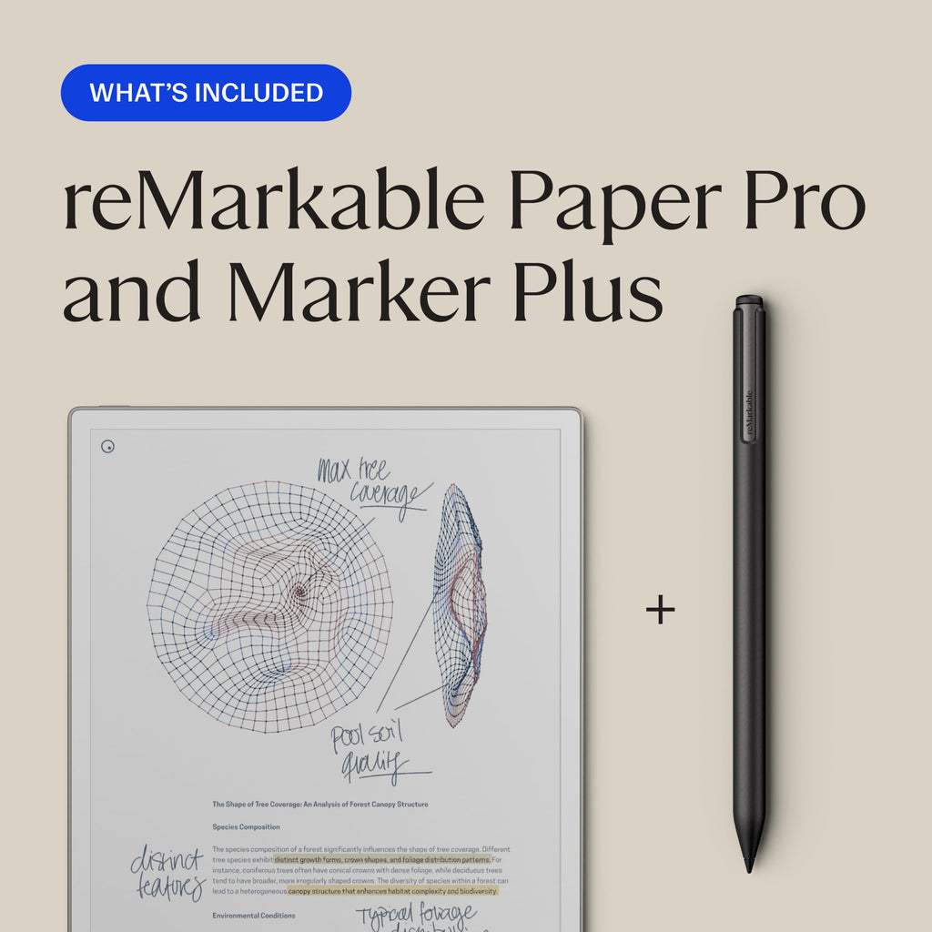 reMarkable Paper Pro with Marker Plus