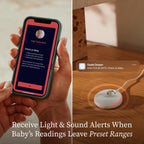 Owlet Dream Sock Smart Baby Monitor, Better Sleep for Baby & You