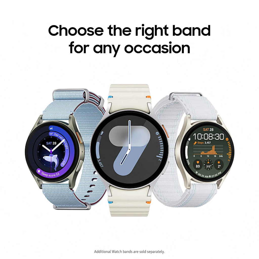 Samsung Galaxy Watch 7 40mm Bluetooth AI Smartwatch w/Energy Score, Wellness Tips, Heart Rate Tracking, Sleep Monitor, Fitness Tracker, 2024, Green [US Version, 1Yr Manufacturer Warranty]