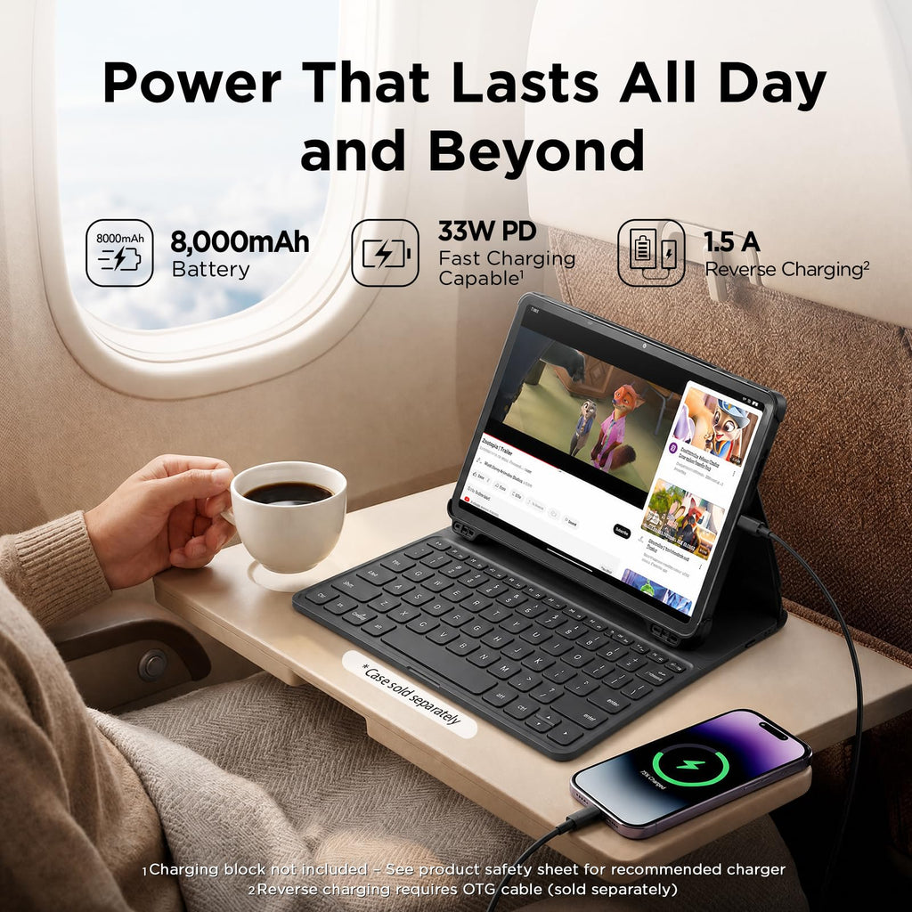TCL NXTPAPER 11 Plus Android Tablet, 11.5" 2.2K 120Hz Display, 8+256GB