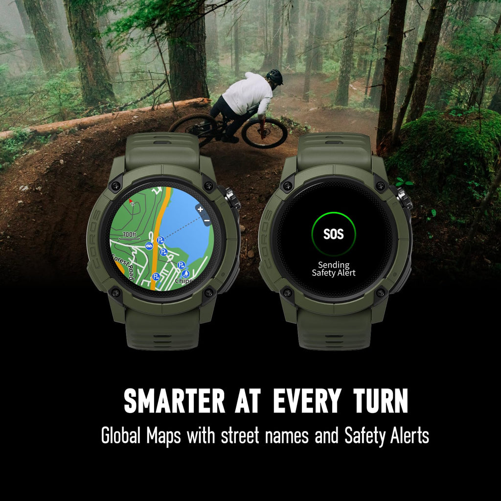COROS Nomad GPS Outdoor Smartwatch, 22-Day Battery Life, Fishing