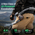 Exoskeleton with Dual Compact Batteries