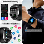 Smart Watches for Men Women with Airbag Cuff, Health Watch with 24/7 Blood Pressure/Heart Rate/Blood Oxygen/Sleep Monitor, SOS, 2.06" AMOLED Display Fitness Tracker Watch for Android iPhone