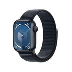 Apple Watch Series 9 [GPS , 45mm] - Starlight Aluminum Case with Starlight Sport Band, M/L (Renewed)