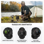 Garmin Instinct® 3 AMOLED, Rugged GPS Smartwatch, 45mm, Black