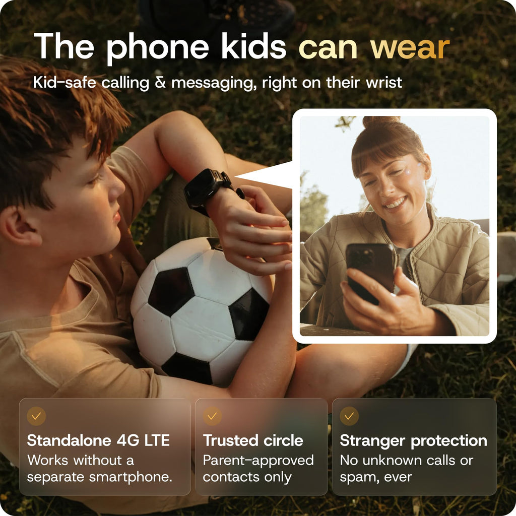 JrTrack Pro Kids Smart Watch by Cosmo | Best Phone Watch & Kids GPS Tracker