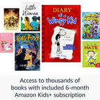 Kindle Paperwhite Kids Essentials Bundle including All-new Kindle Paperwhite Kids (16GB) - The Diary of a Wimpy Kid and Power Adapter